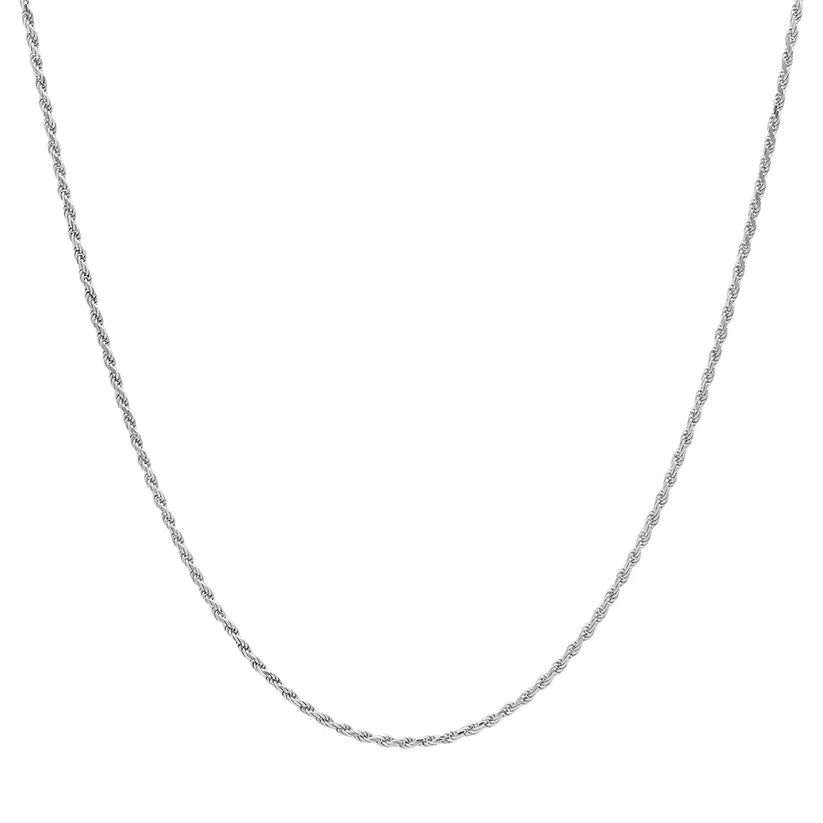 Elegant Stainless Steel Rope Chain Twisted