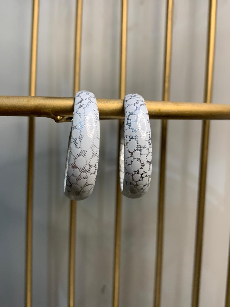 Over sized Hoop Earrings Handmade