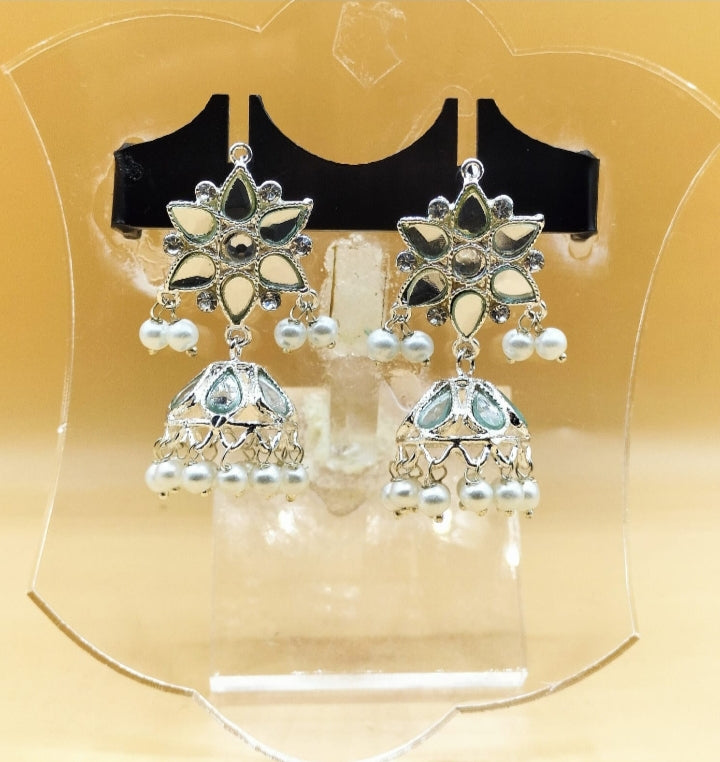 Bahawalpuri Kundan Earrings