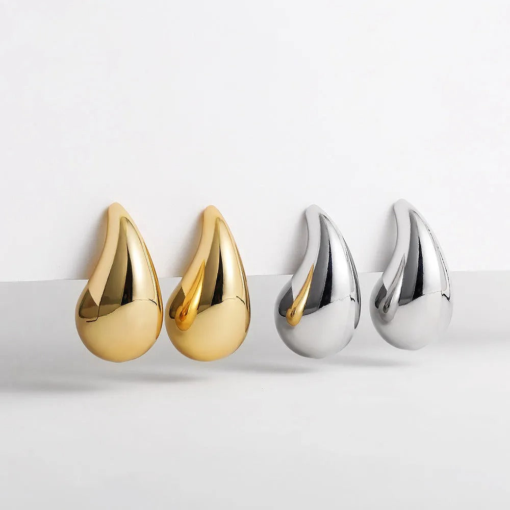 Large Water Drop Earrings for Women