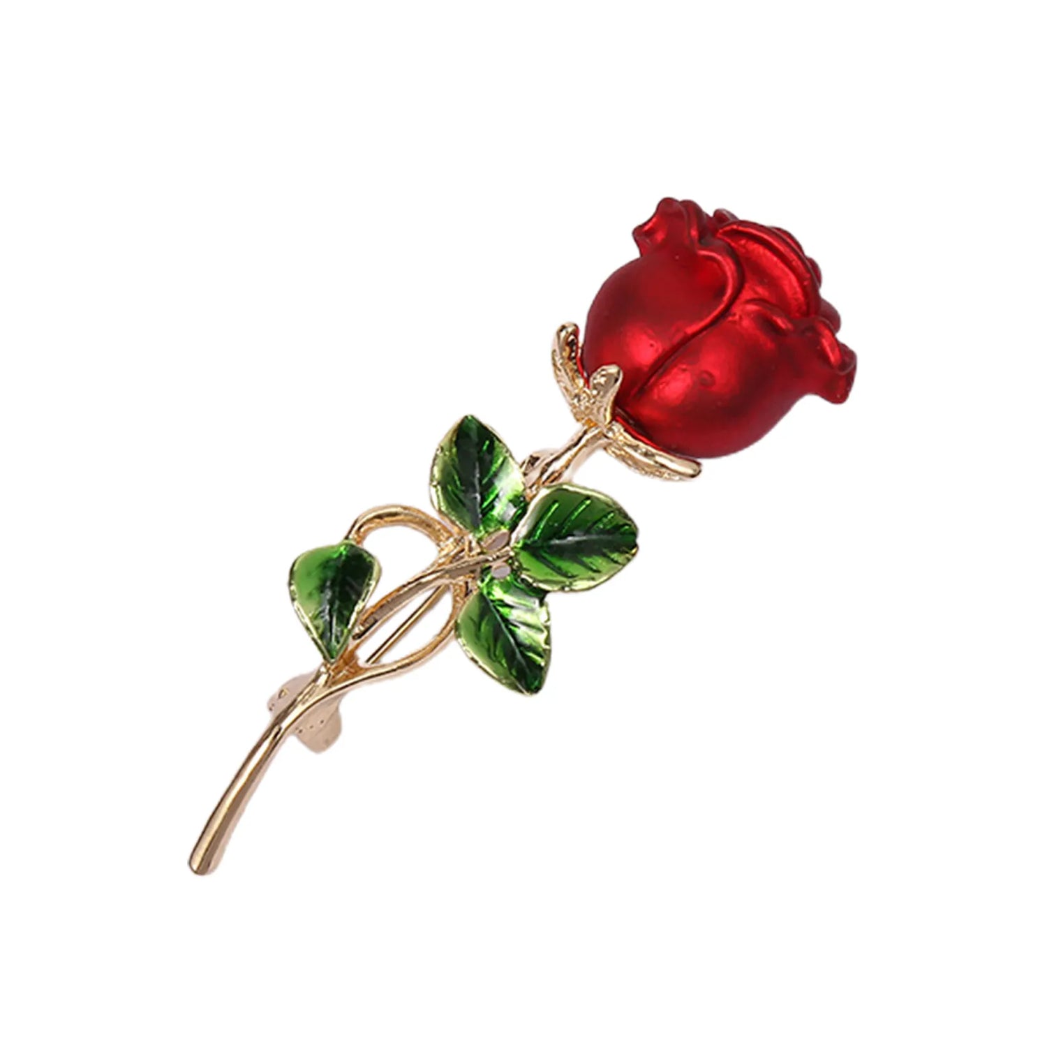 Add charm with Maahiyar’s rose flower brooch pin—portable, stylish, and perfect for clothing or accessories. A unique gift and elegant fashion statement. by Maahiyar