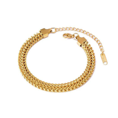 Herringbone Stainless Steel Bracelate