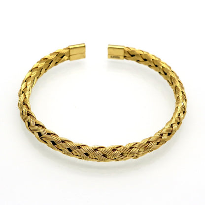 HC Adjustable Wire Rope Bracelet Stainless Steel 8mm Bangle Set Ladies Men