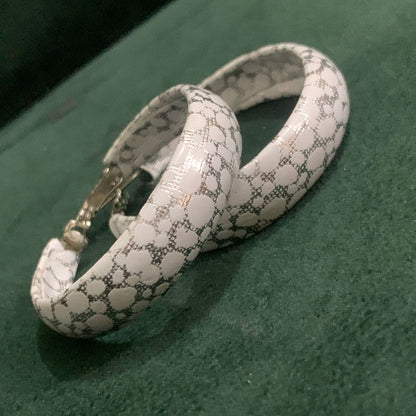 Over sized Hoop Earrings Handmade