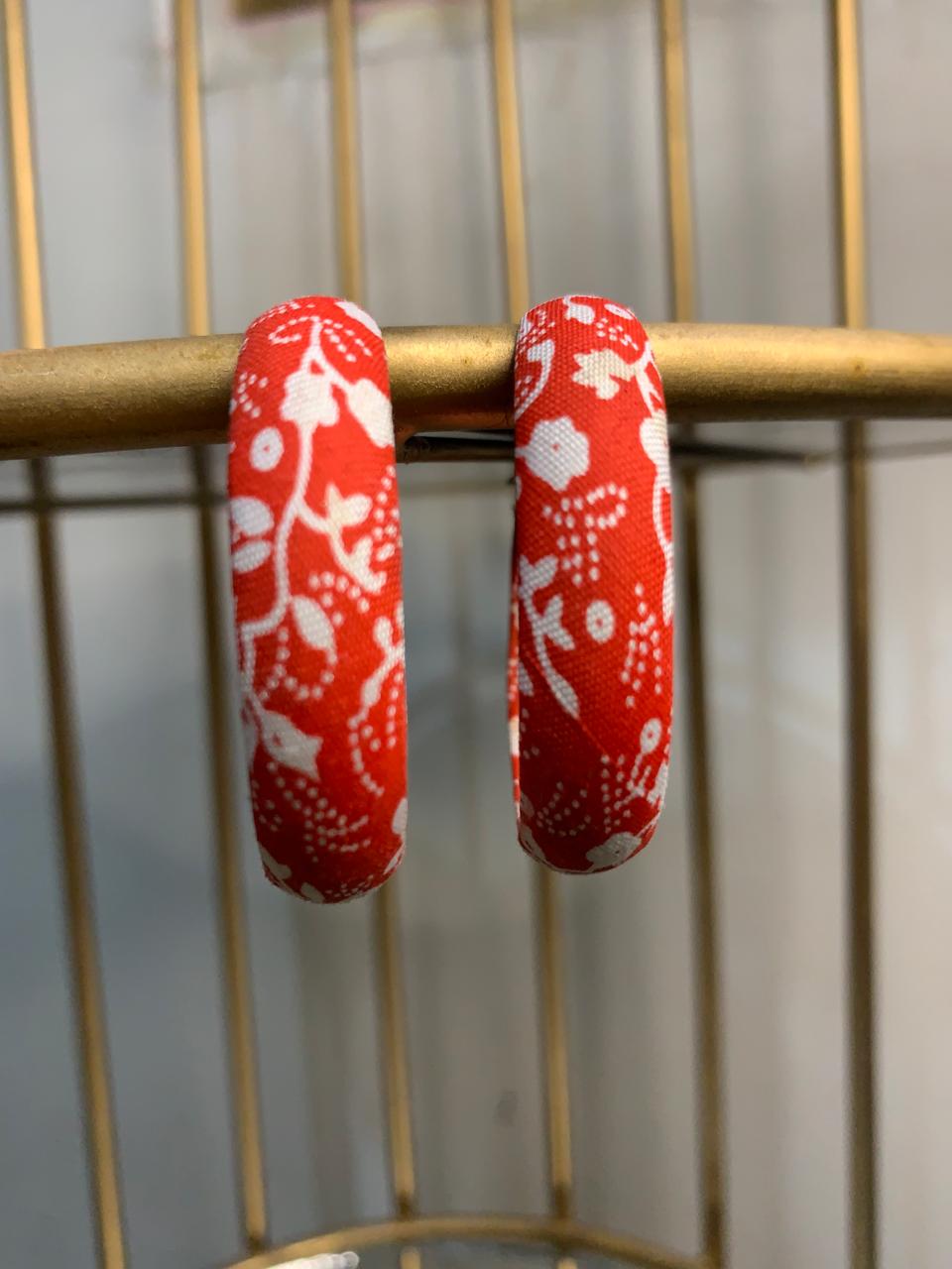 Over sized Hoop Earrings Handmade