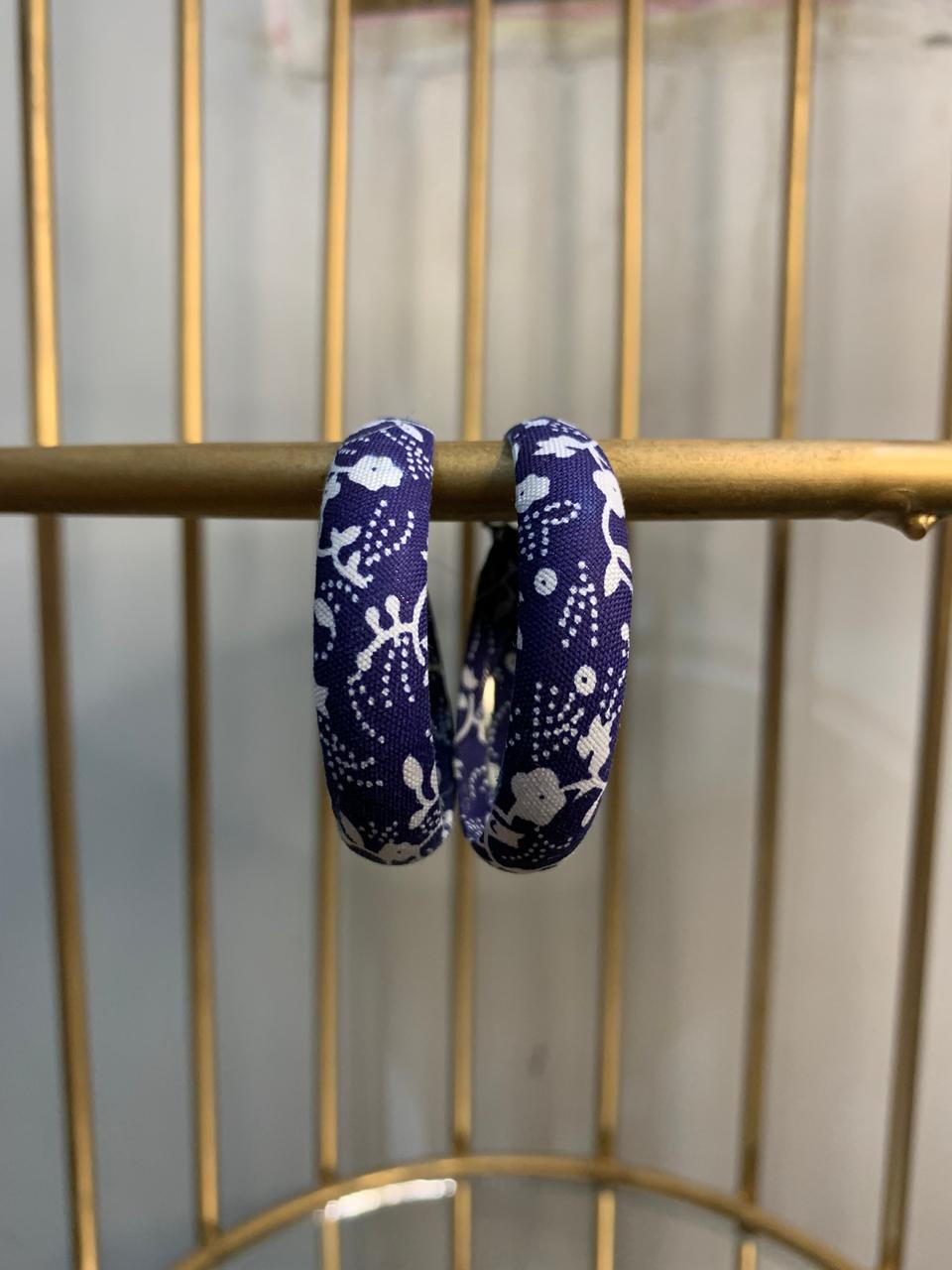 Over sized Hoop Earrings Handmade