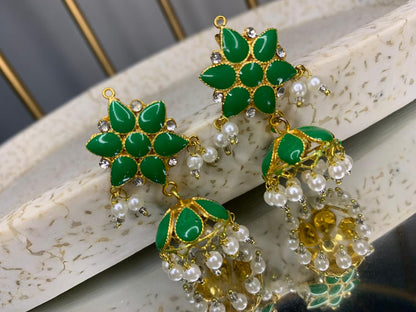 Bahawalpuri Kundan Earrings
