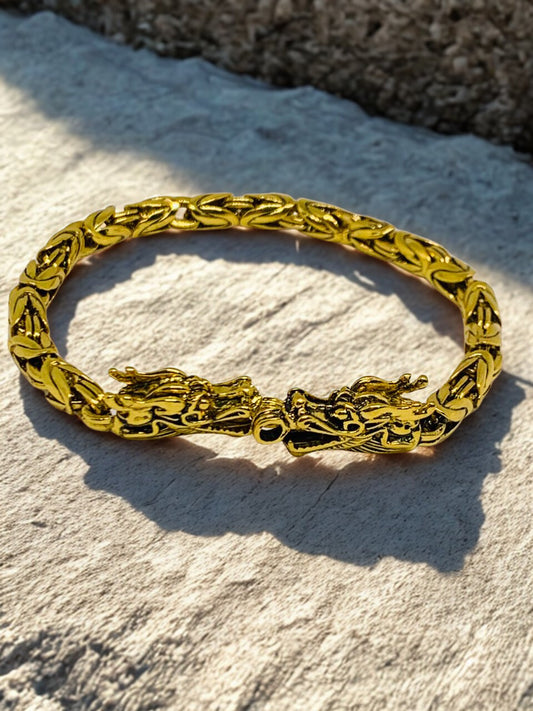 Metal Dragon Bracelet
