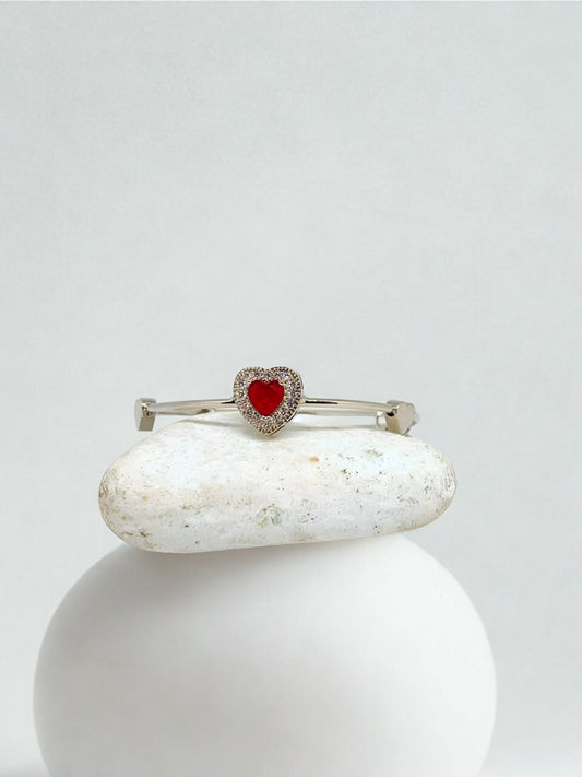 Heart Shape Zircon Bracelate