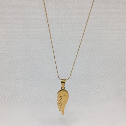 charm Angel wing stainless Steel Pendant