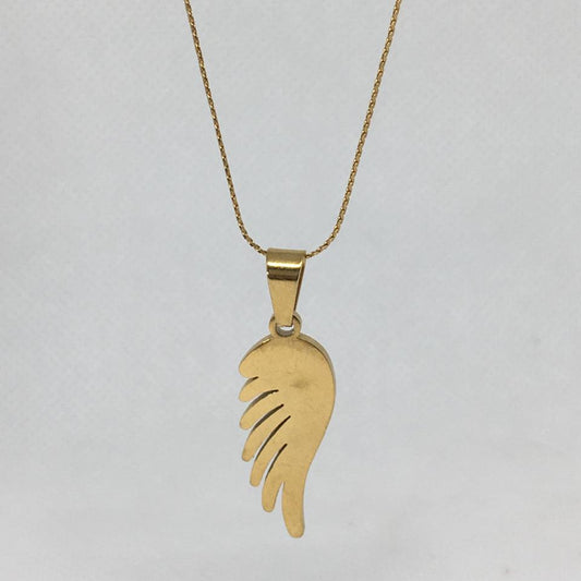 charm Angel wing stainless Steel Pendant