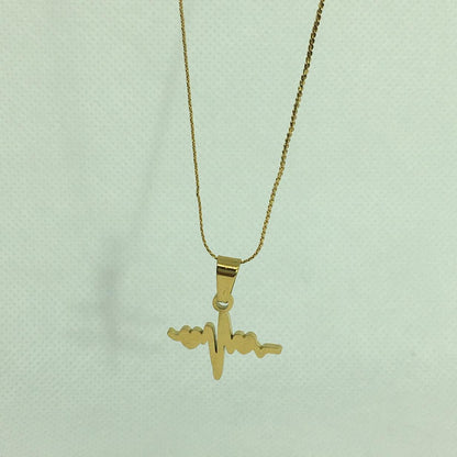 Premium Quality Stainless Steel Pulse Necklace Pendant