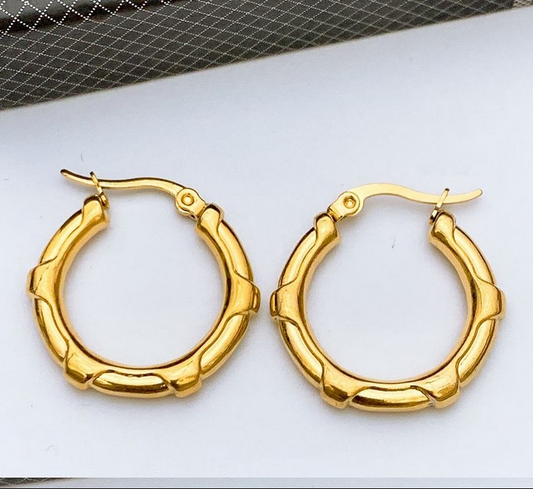 Stainless Steel Gold Plated Jewelry Hypoallergenic