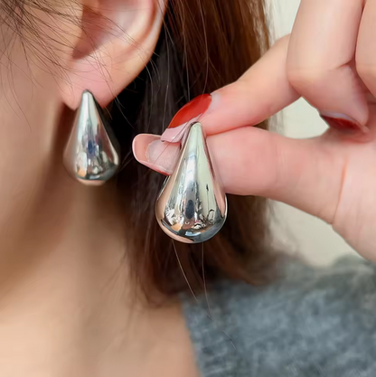 Large Water Drop Earrings for Women
