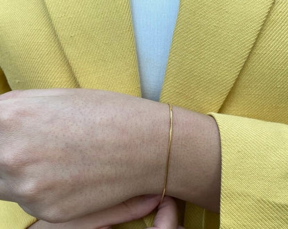 Thin Snake Chain Bracelet